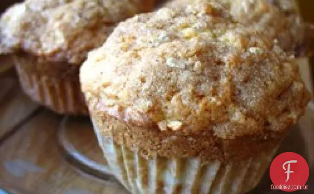 Muffins De Strudel De Maçã