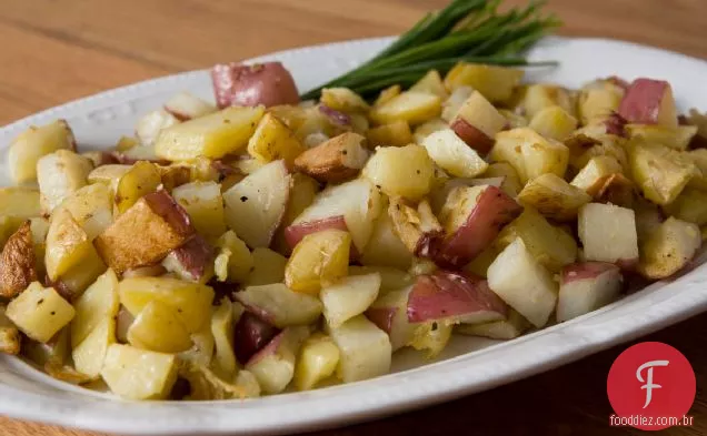 Batatas Assadas Fáceis Com Receita De Alho