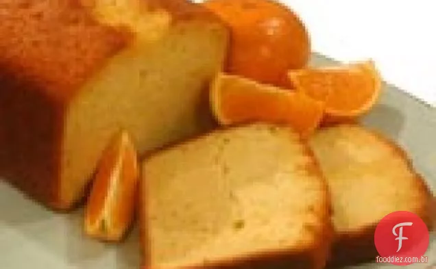 Bolo De Chá Embebido Em Tangerina