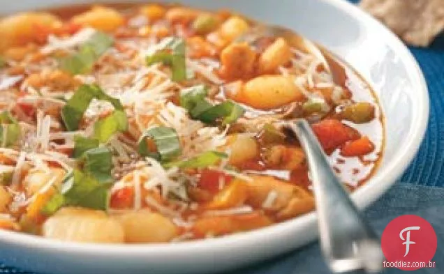 Nhoque De Frango Minestrone