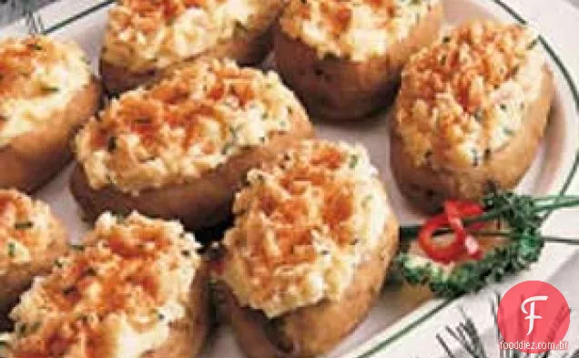 Batatas Assadas Recheadas