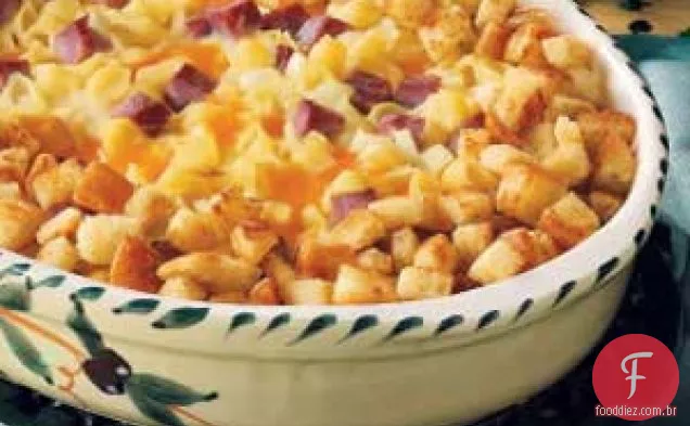 Creamy Corned Beef Bake