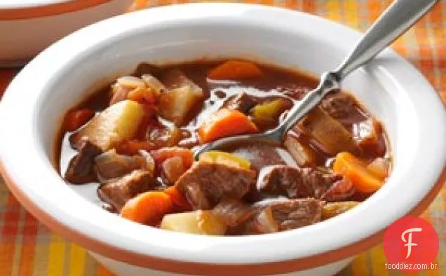 Chunky Beef & Vegetable Soup