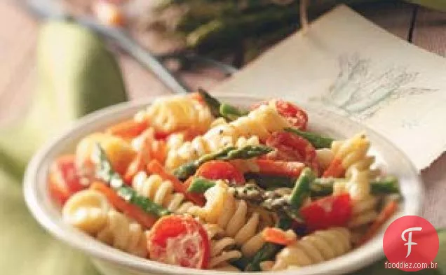 Pasta cremosa Primavera para dois