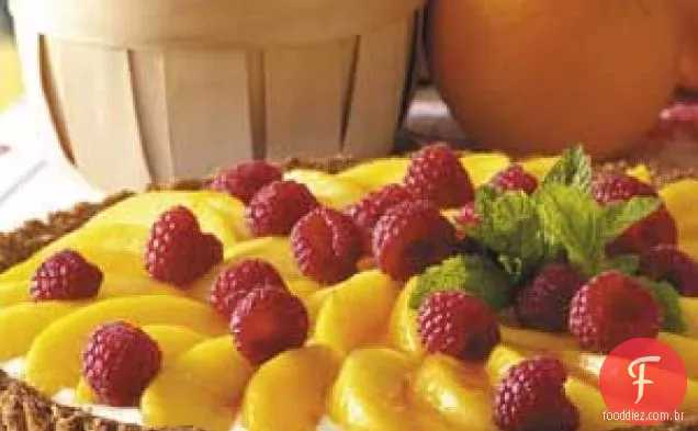 Peaches ' N ' Cream Tart