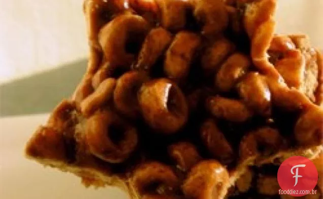 Manteiga de amendoim cereais O's