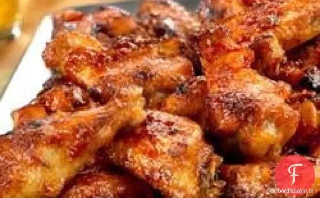 Asas De Frango Com Vidro Picante