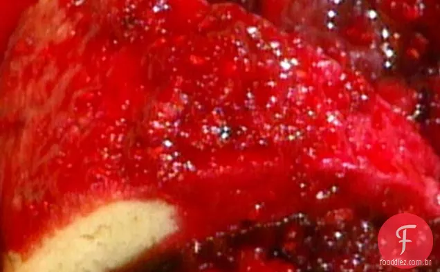 Ciambela com compota de frutos silvestres de Verão