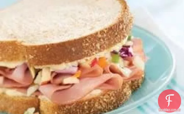 Presuntos de salada de maçã