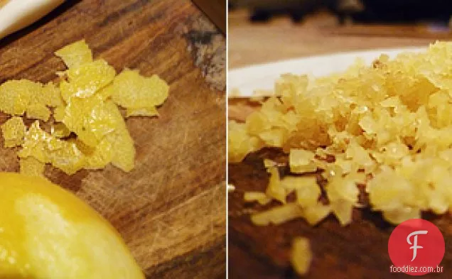 Alho assado e Aioli de limão fresco: sem laticínios e sem óleo