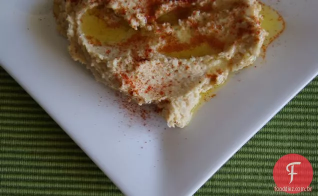 Hummus De Alho Assado