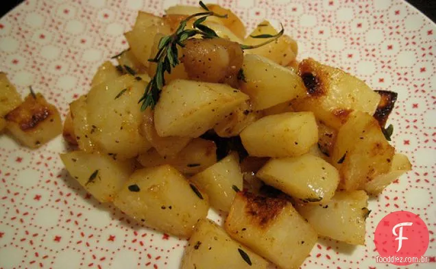 Batatas De Alho Assadas