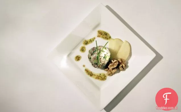 Salada De Peixe Defumado Com Mel E Endro