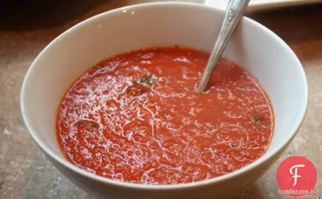 Sopa De Alho-Poró De Tomate