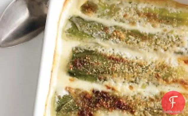 Gratinado De Alho-Poró