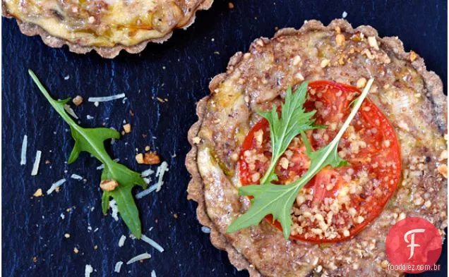 Tartlets De Alho-Poró E Comté