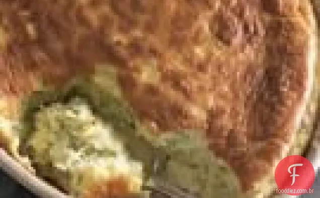 Alho-Poró Salgado E Suflê Gruyère