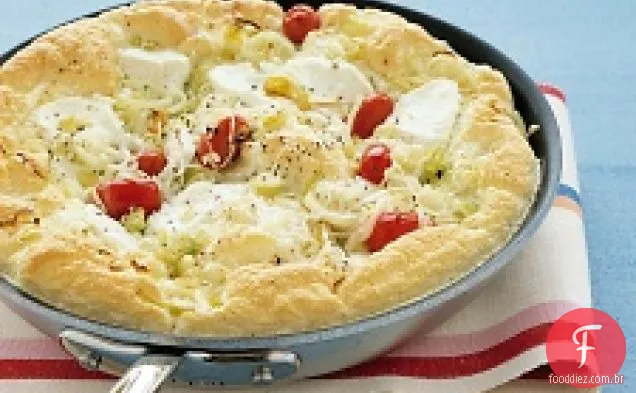 Tomate E Alho-Poró Frittata