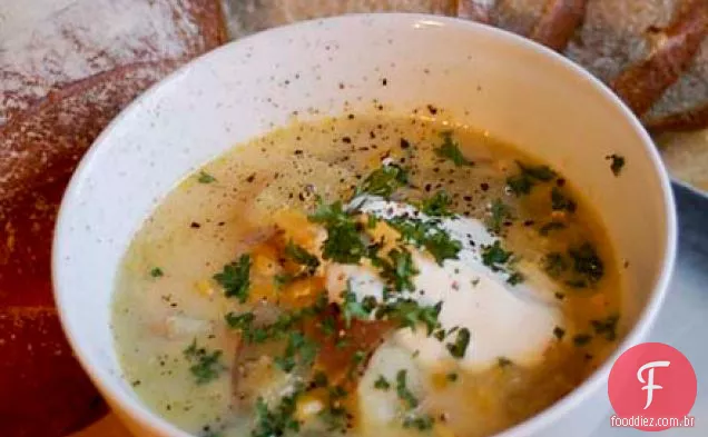 Sopa Cremosa De Milho