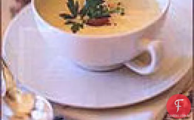 Sopa De Alho-Poró Aveludada