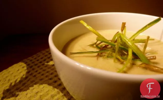 Alho-Poró Refogado E Bacon Bisque