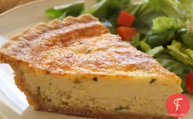 Alho-Poró E Quiche Parmesão