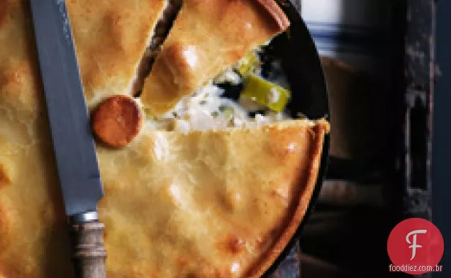 Torta De Frango E Alho-Poró