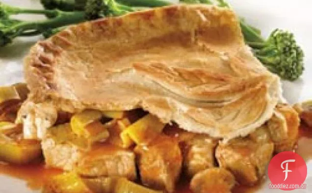 Torta De Porco E Alho-Poró