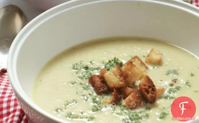 Sopa De Alho-Poró E Batata