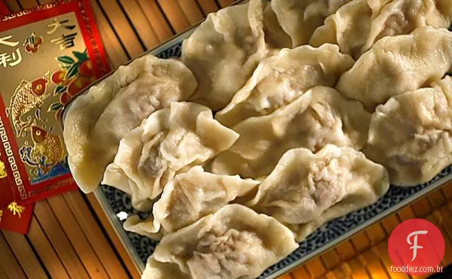 Carne cozida de Lao Yi e recheio de Bolinho De Alho-Poró