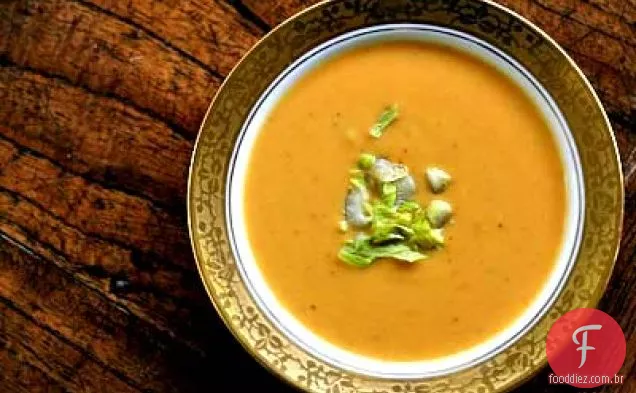 Sopa Cremosa De Batata Doce