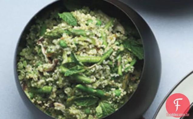 Quinoa E Pilaf Vegetal Da Primavera