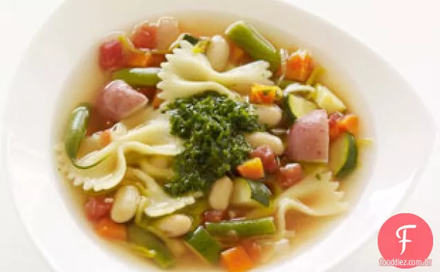 Sopa De Legumes Com Pistou