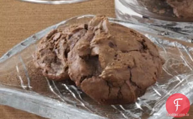 Biscoitos de chocolate e menta ultrajantes