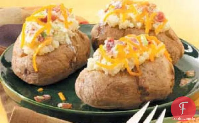 Batatas Assadas com Cobertura