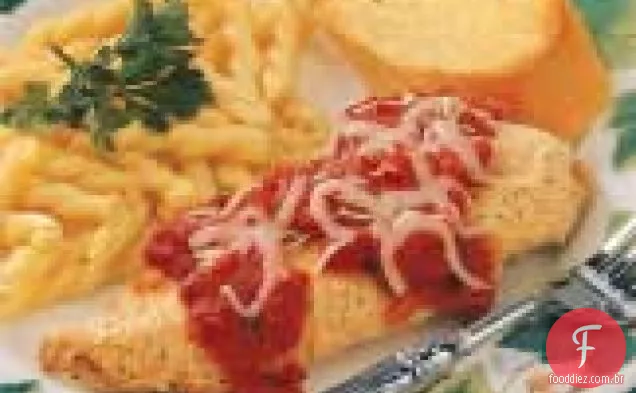 Parmegiana de Frango Mais Leve