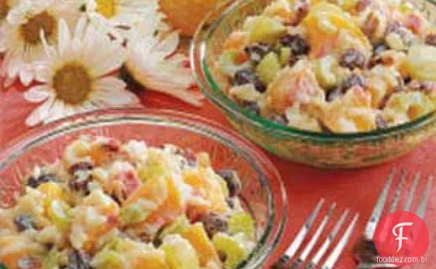 Salada de Frutas e Arroz