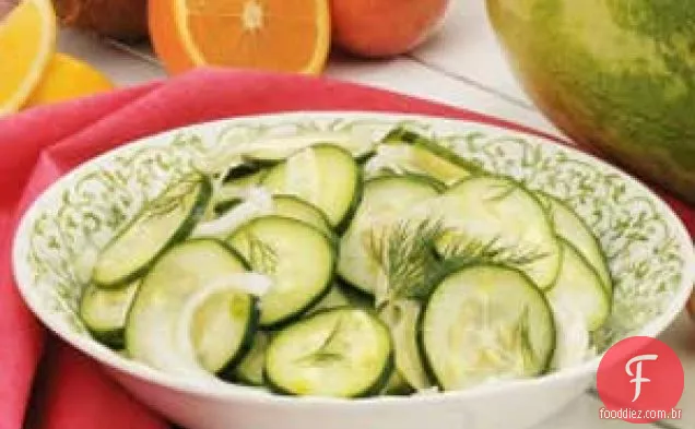 Salada de Funcho com Pepino