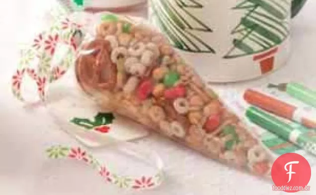 Mistura de lanche de maçã