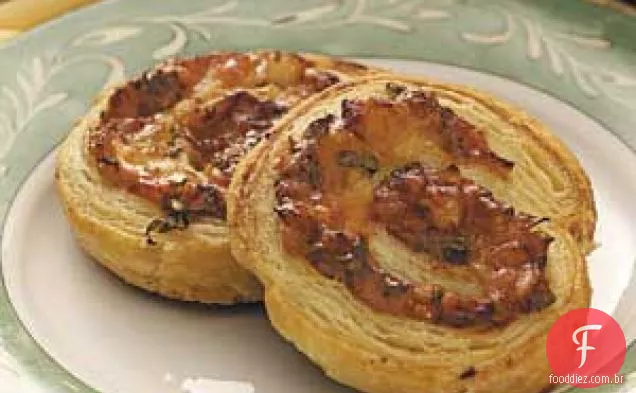 Rodadas de Aperitivo com Cebola e Alho