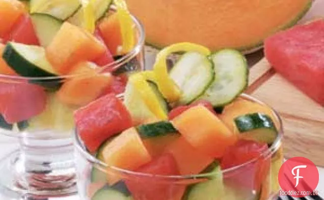 Salada de Pepino e Melão