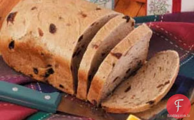 Pão De Passas Temperado