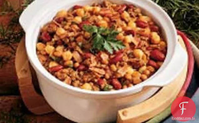 Caçarola De Feijão Saudável