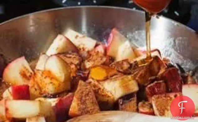 Mingau de Quinoa com Maçã Canela