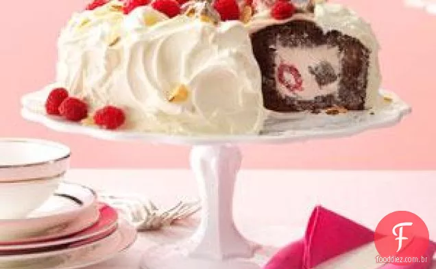 Bolo Túnel De Chocolate E Framboesa