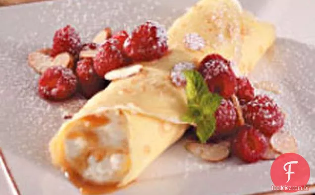 Crepes de Creme de Caramelo para 2