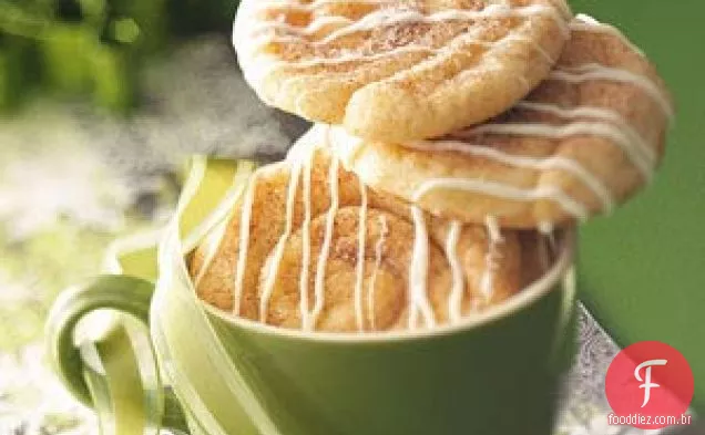 Mini biscoitos de canela