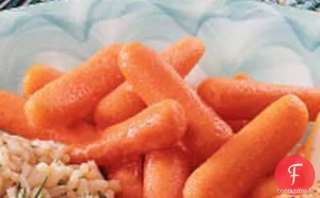 Cenouras Glaceadas com Mel