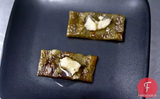 Nopales Grelhados Com Roquefort