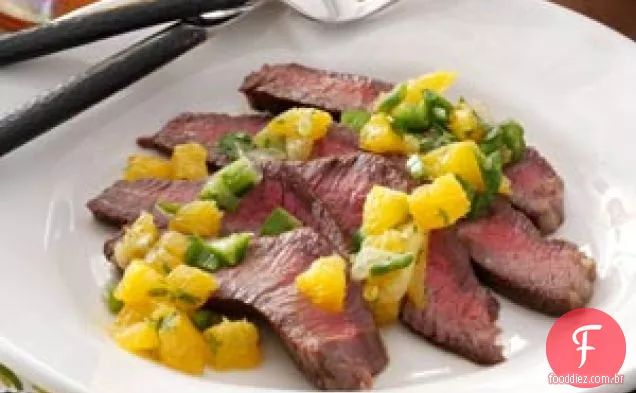 Bife com Molho Cítrico